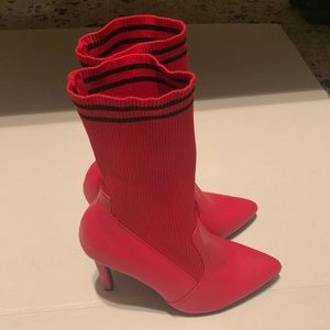 Rouge Helium Heeled Boots